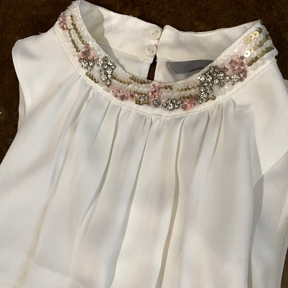 H&M Sequin High Neck Dress